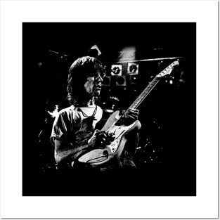 Beck's Guitar Wizardry Celebrate the Legendary Music of Jeff Beck with a Stylish T-Shirt Posters and Art